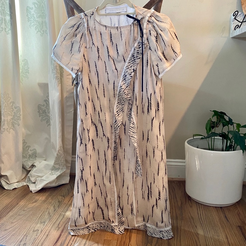 Proenza Schouler Wrap Dress Silk size 4